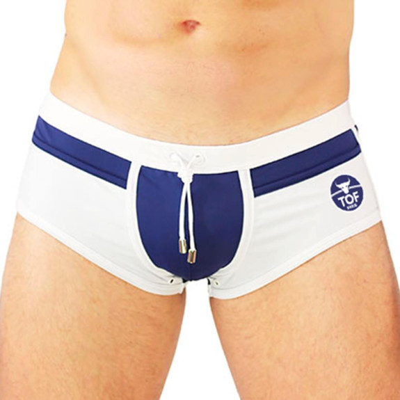 Sidney swim short Navy-blue - TOF-PARIS.com