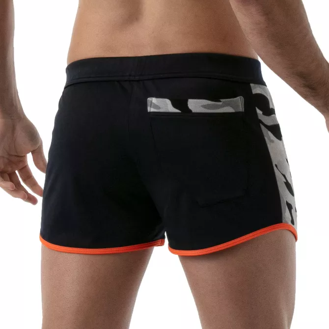 Camo Gym Sexy Shorts Navy