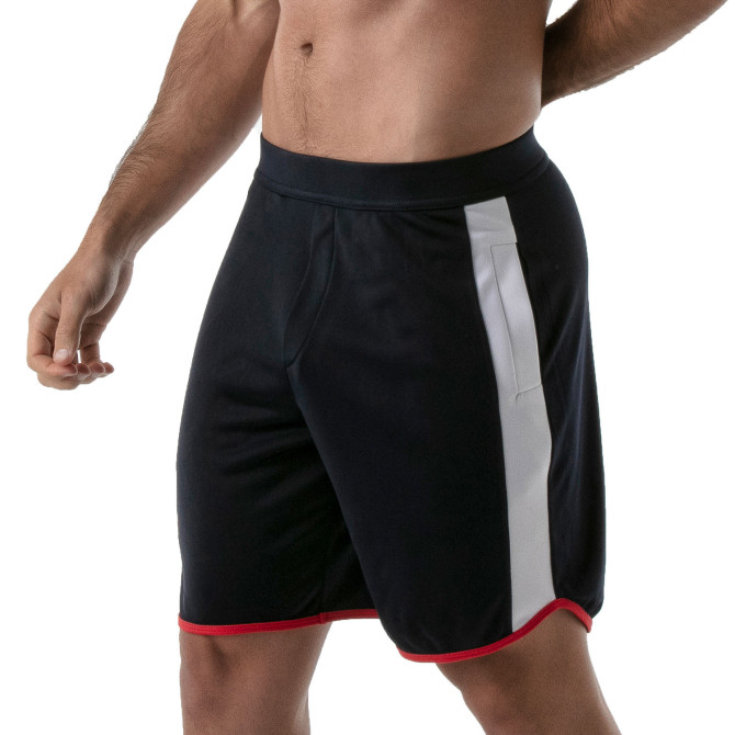 Gym Long Sexy Shorts Navy