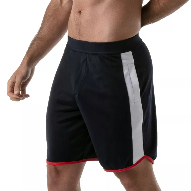 Gym Long Sexy Shorts Navy