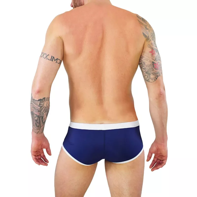 Sidney swim short Navy-blue - TOF-PARIS.com