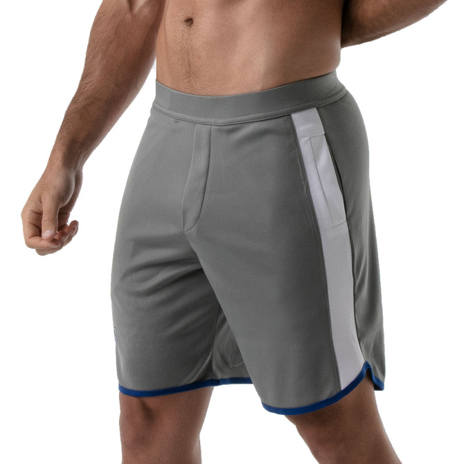 Gym Long Sexy Shorts Grey