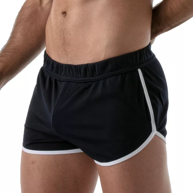 Short de Coureur Bleu-marine - TOF-PARIS.COM