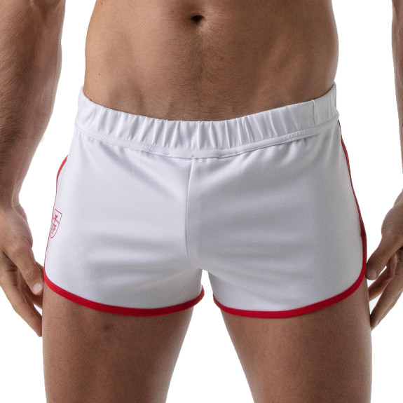 Short Sexy De Coureur Blanc