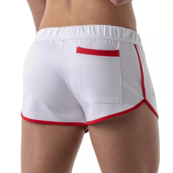 Short Sexy De Coureur Blanc