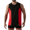 Total protection tank top black/red