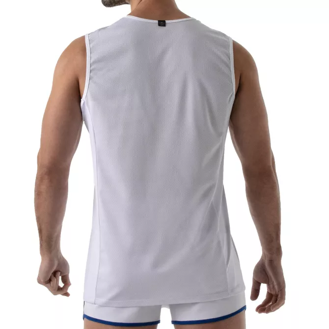 Total protection tank top white