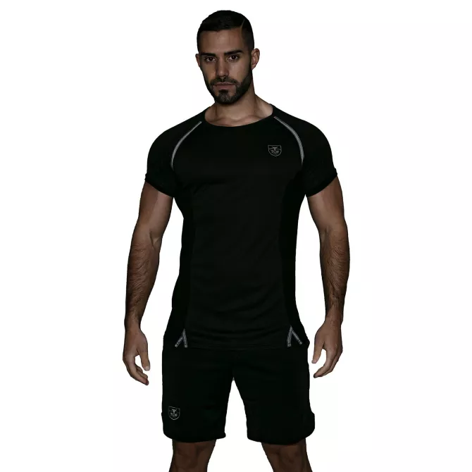 T-shirt protection totale noir