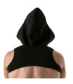 Hoodie Harness - Black - Hood - Back