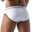 French Brief for Men White - High-Cut Style and Comfort by TOF Paris