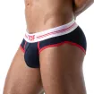 French Slip Homme Bleu Marine - Style Échancré et Confort by TOF Paris