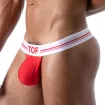 Stringless Thong for Men Red - Sexy and Comfortable by TOF Paris
