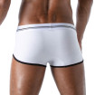 Boxer French Blanc - Boxers et shortys homme en coton | TOF Paris
