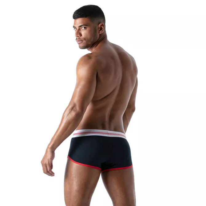 Boxer French Bleu Marine - Boxers et shortys homme en coton | TOF Paris