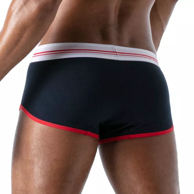 Boxer French Navy Blue - Men's Cotton Trunks and Shorties | TOF Paris