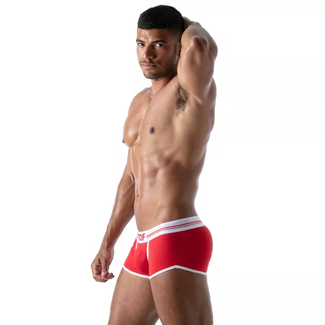Boxer French Rouge - Boxers et shortys homme en coton | TOF Paris