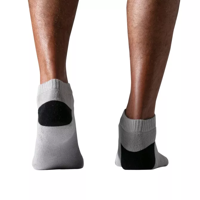 TOF Paris Men's Low-Cut Socks Grey – Comfort & Subtle Style