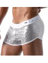 Star Sexy Mini-Shorts Silver