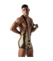 singlet for men in glittery fabric