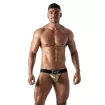 Star Stringless Thong Gold
