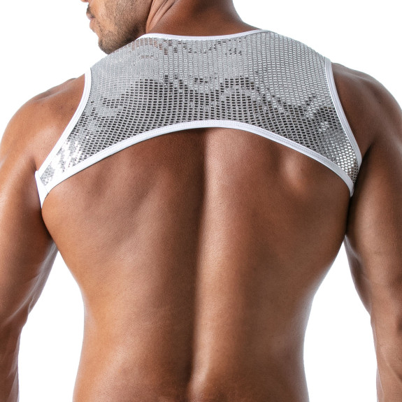 Pocket Harness - Silver - Back - Men