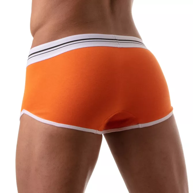 Boxer French Orange - Boxers et shortys homme en coton | TOF Paris