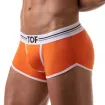 Boxer French Orange - Boxers et shortys homme en coton | TOF Paris