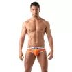 French Slip Homme Orange - Style Échancré et Confort by TOF Paris