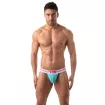Stringless Thong for Men Turquoise - Sexy and Comfortable by TOF Paris