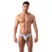 Stringless Thong for Men Heather Grey - Sexy and Comfortable by TOF Paris