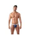 French Stringless Thong Royal-Blue