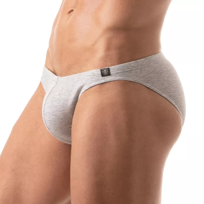 Bikini French Heather Grey - Sexy and Comfortable Mini Brief for Men | TOF Paris