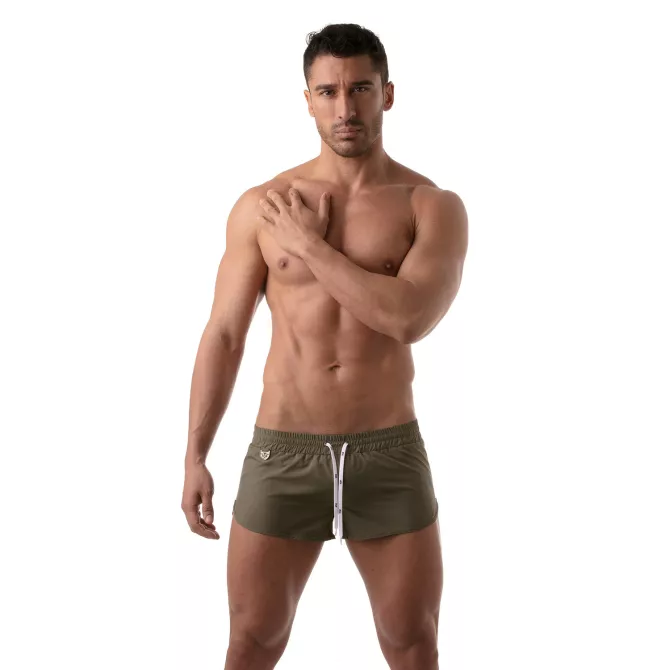 Beach Swim Sexy Shorts khaki