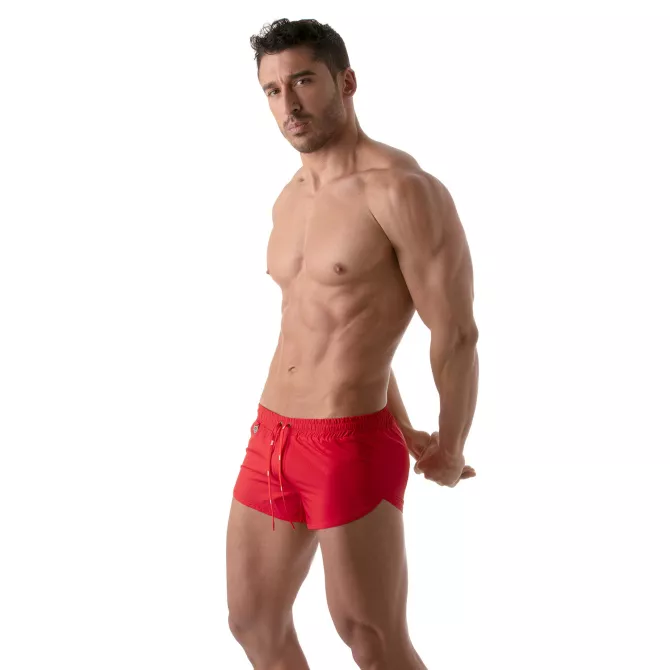 Beach Swim Sexy Shorts Red