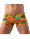 Maillot de Bain Brésilien Floral Jaune