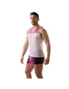 Débardeur en mesh Floral Rose