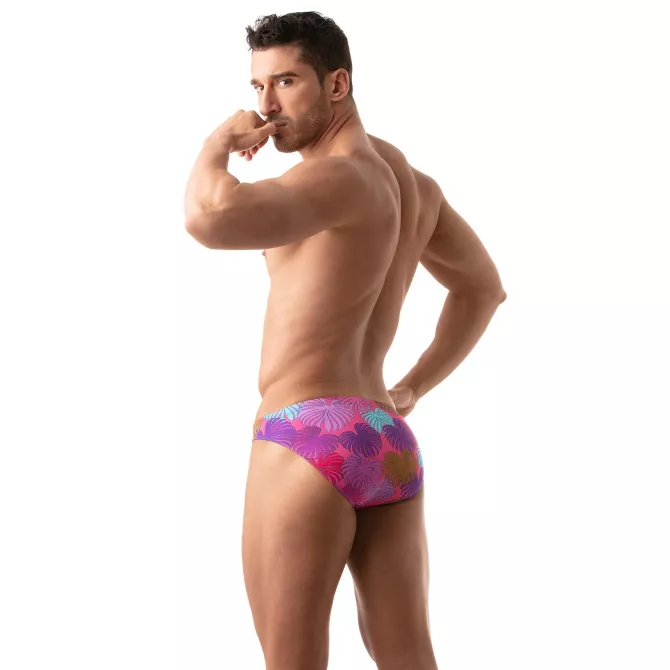 Bikini pour Homme imprimé Rose| FLORAL | TOF Paris
