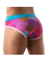 Slip de bain Floral Rose