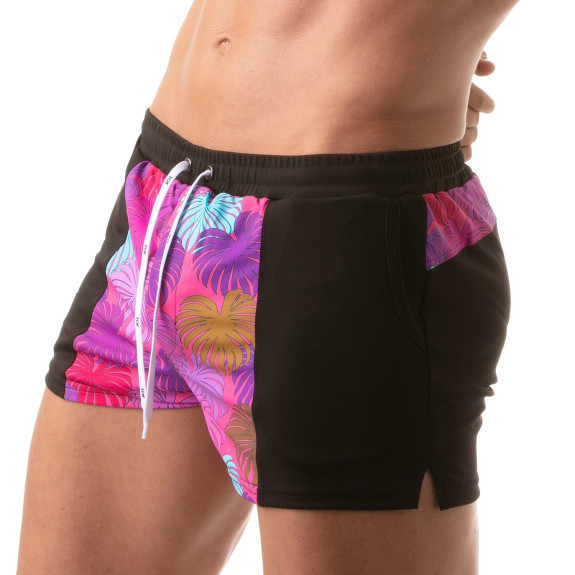 Short Sexy de bain Floral Rose