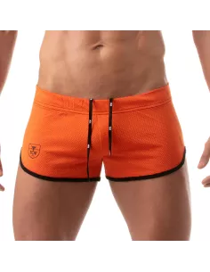 Mesh Sexy Shorts - Orange