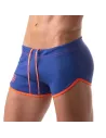 Short Sexy en mesh - Bleu Royal