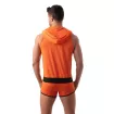 Veste à capuche sans manche - Orange