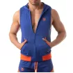 Veste à capuche sans manche - Bleu Royal