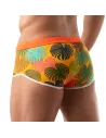 Shorty de bain Floral Jaune