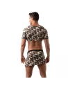 Iconic Crop Top  - Camo khaki