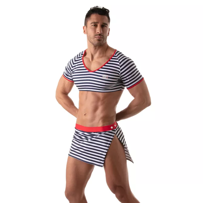 Iconic Crop Top  - Sailor Navy blue