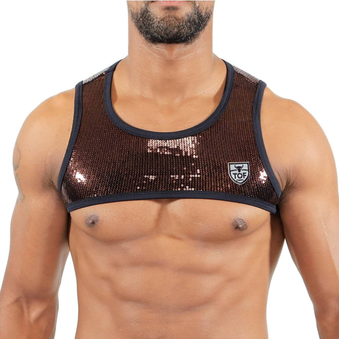 Broadway harness Copper - TOF-PARIS.com