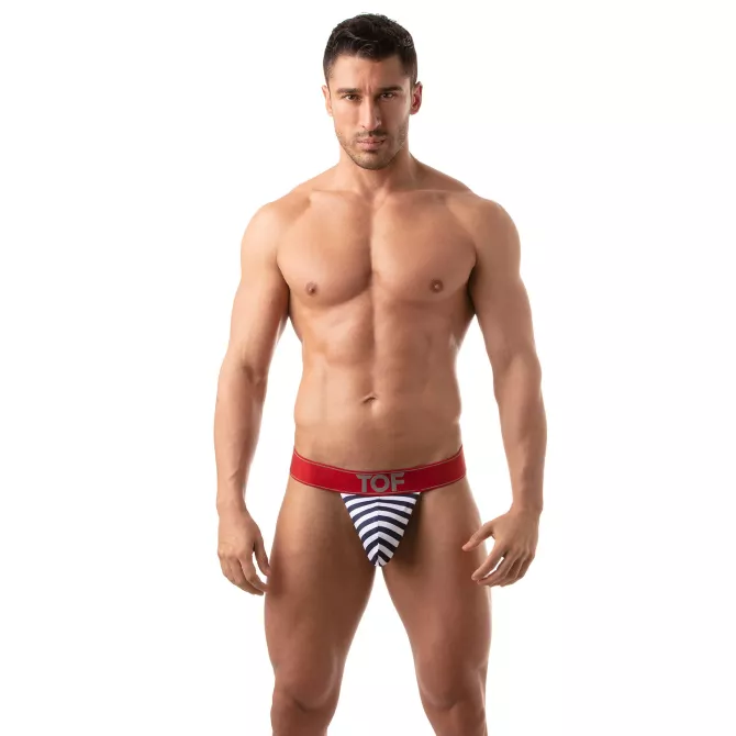 Iconic Stringless Thong – Minimalist Men's Swim Thong