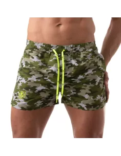 Bermuda de bain Iconic - Camouflage Khaki