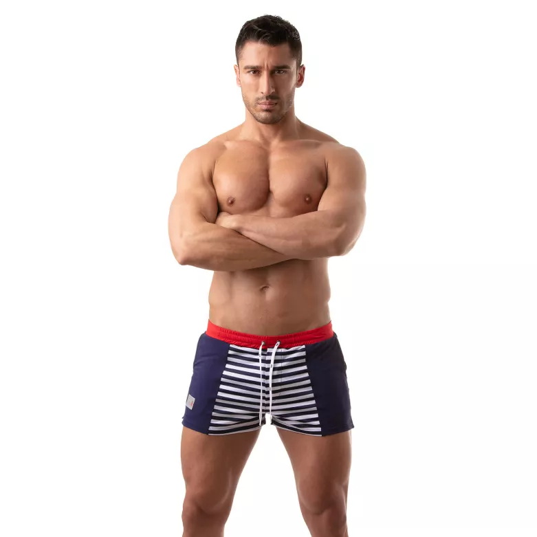 Iconic Swim Sexy Shorts - Navy Blue Sailor